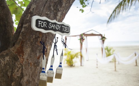 Special Wedding Touches at Couples Swept Away Special Wedding Touches at Couples Swept Away
